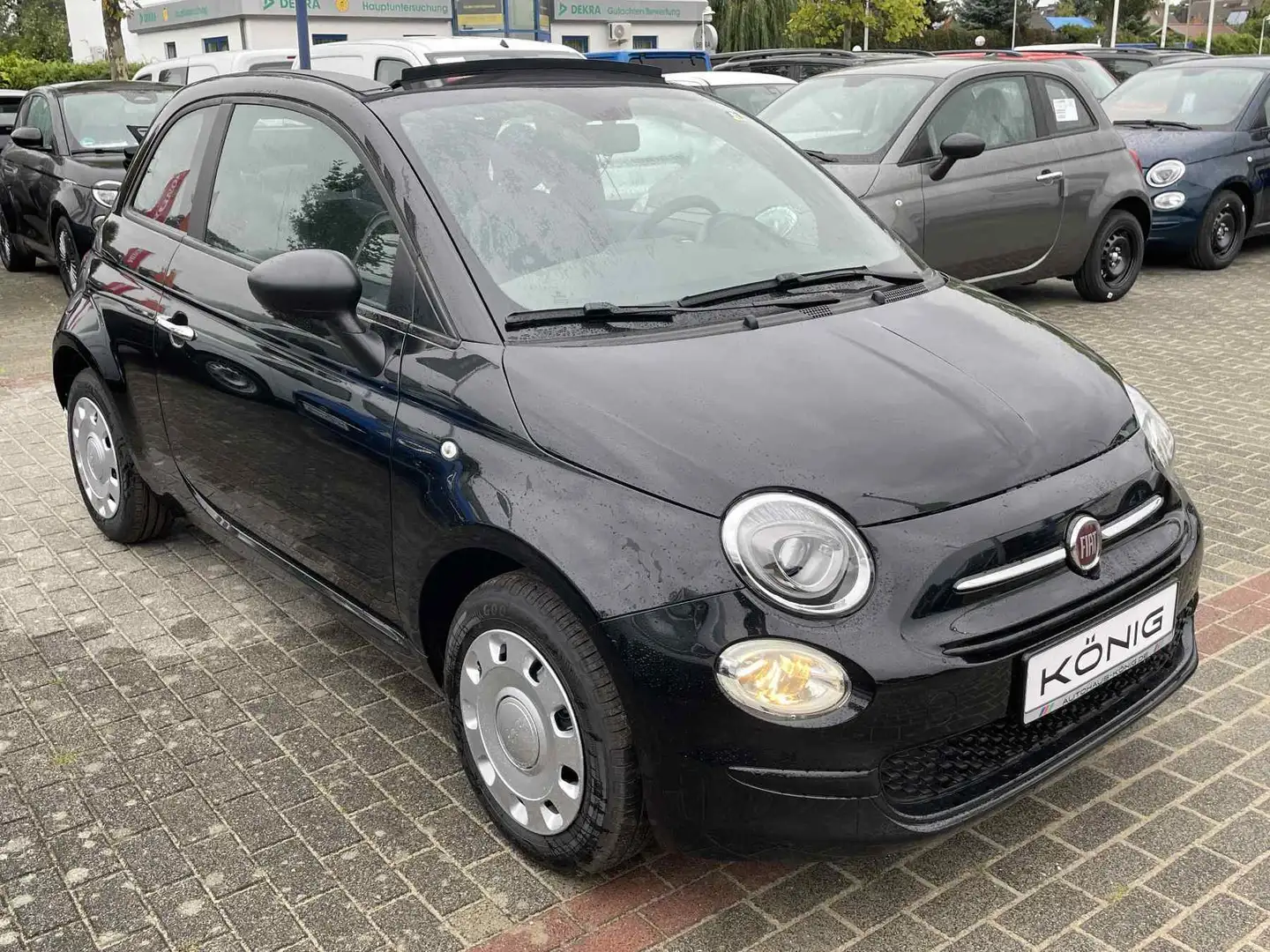 Fiat 500C 1.0 GSE Klima & Sound Carplay Tempomat Schwarz - 2