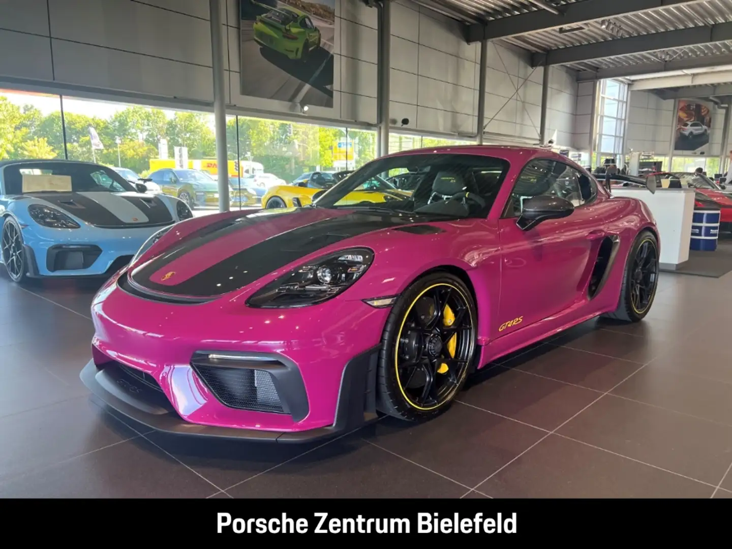 Porsche Cayman 718 GT4 RS BOSE LED PCCB Rückfahrkamera Fialová - 1
