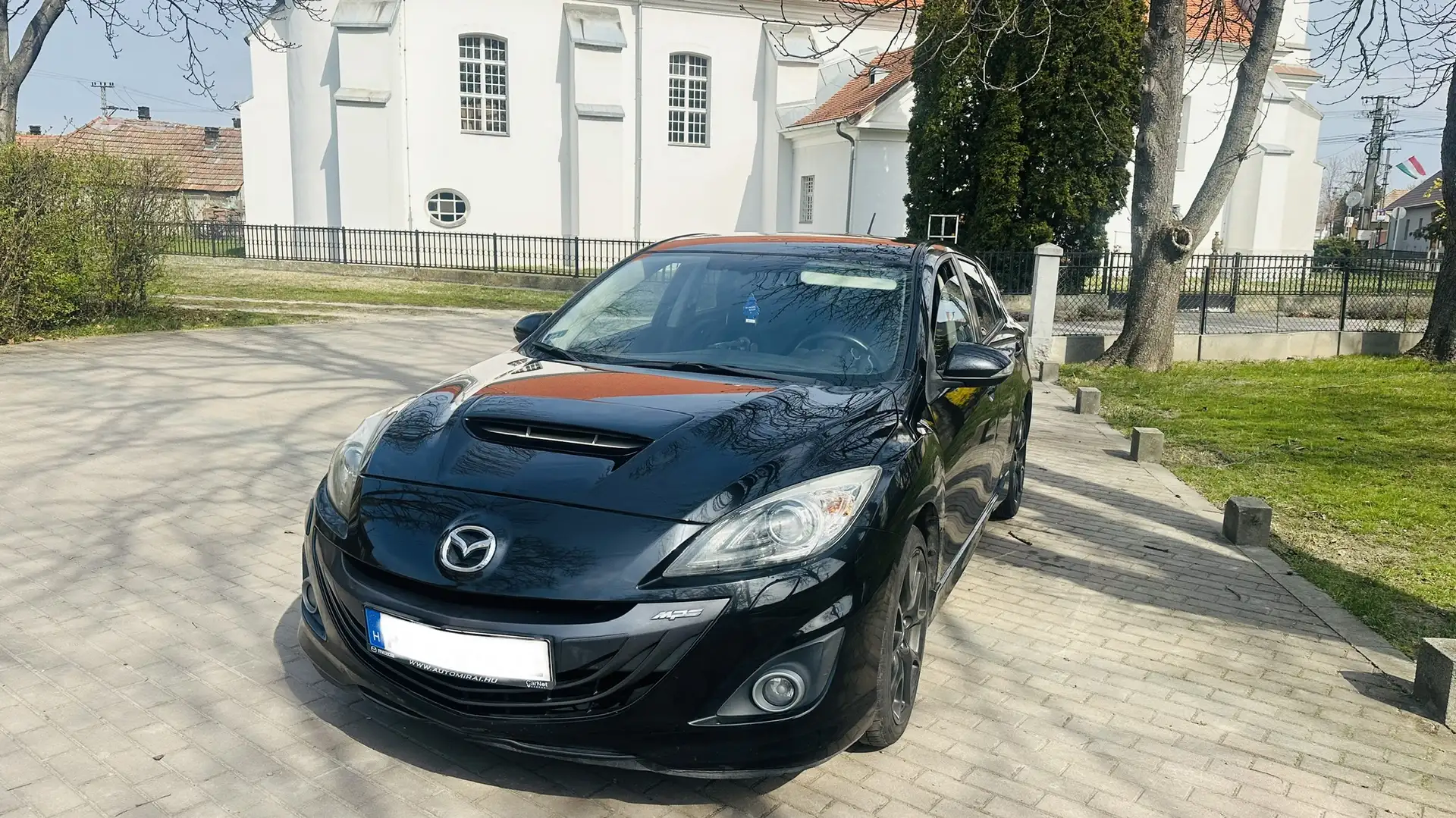 Mazda 3 2.3 MZR DISI Turbo MPS Schwarz - 2