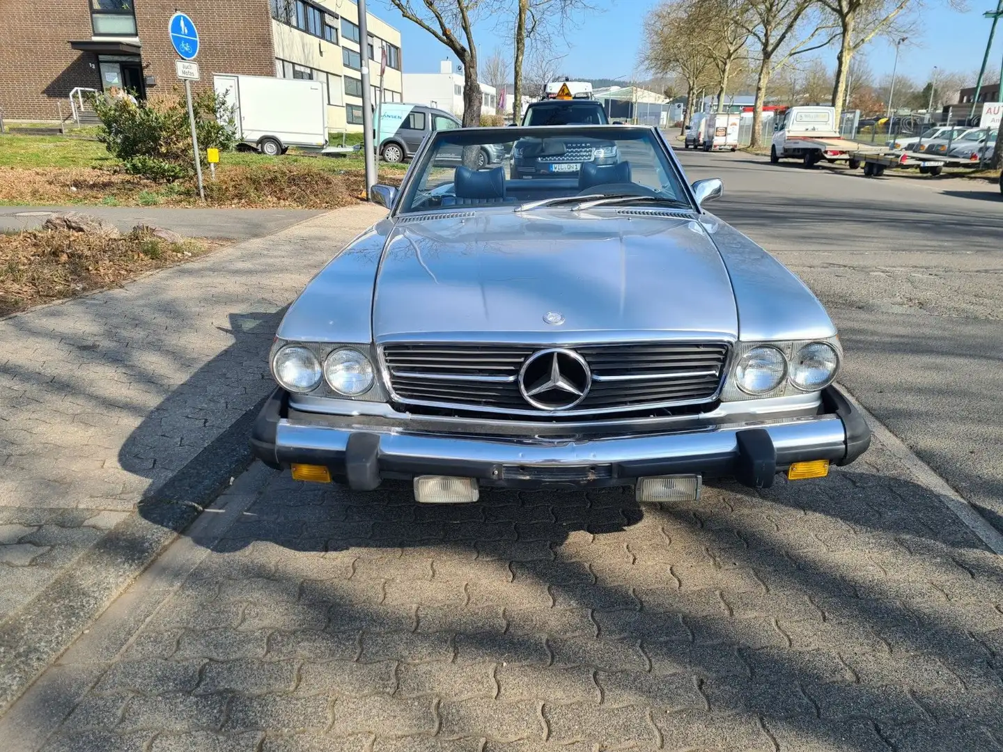 Mercedes-Benz SL 450 H Kenzeichen. Argintiu - 1