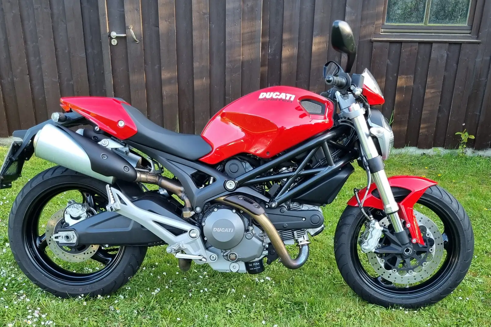 Ducati Monster 696 ABS 30 mm tiefer Piros - 1