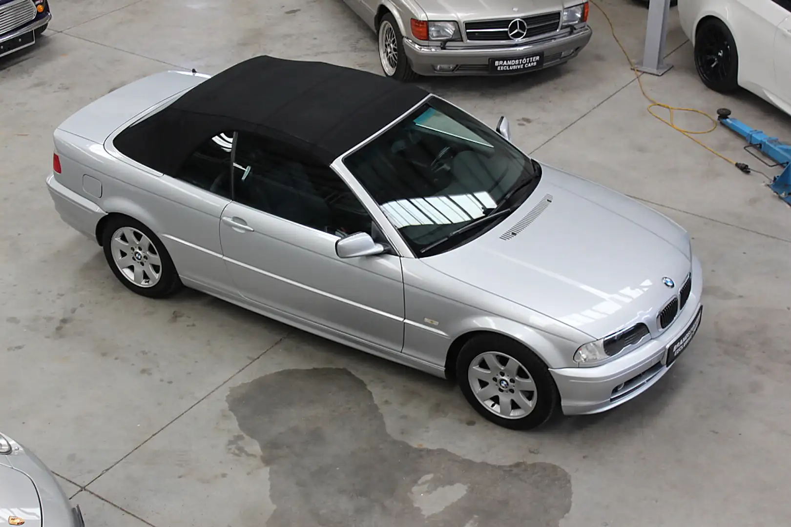 BMW 323 Ci Cabrio Aut.Leder-E-Sitze Silber - 1