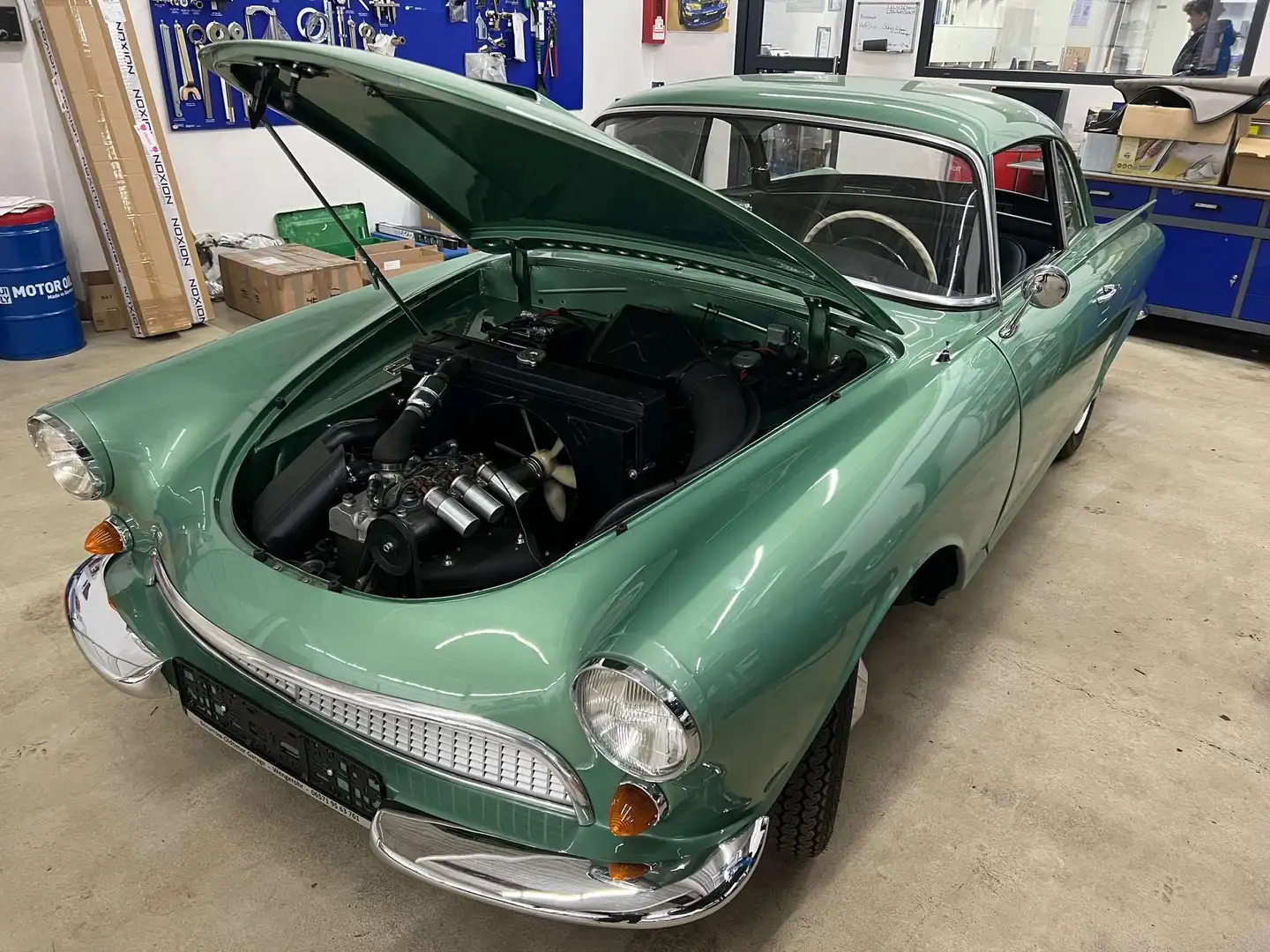 Oldtimer Auto Union SP 1000 KOMPLETT-RESTAURATION (100 km) Verde - 2