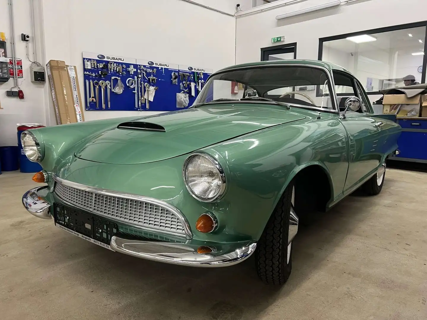 Oldtimer Auto Union SP 1000 KOMPLETT-RESTAURATION (100 km) Verde - 1