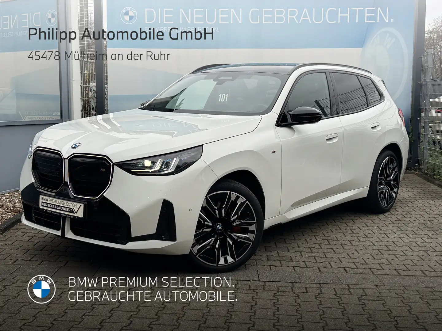 BMW X3 M 50 xDrive M Sport Pro AHK PANO DA-Pro h&k 21 Weiß - 1