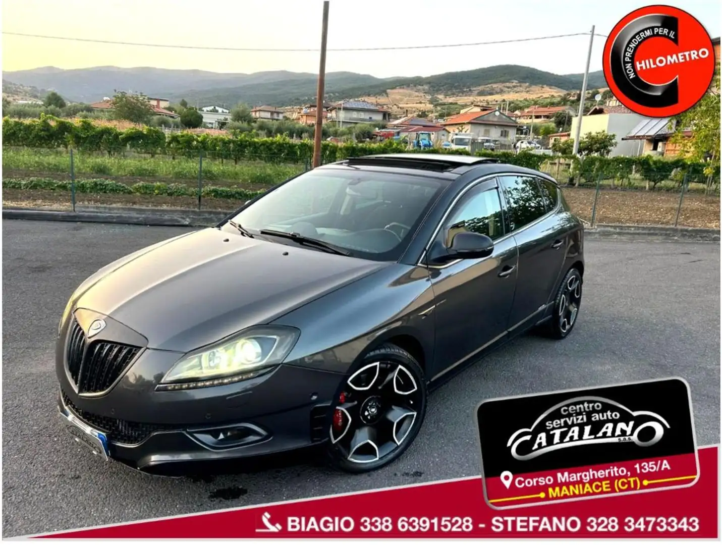 Lancia Delta 1.9 MJT Twinturbo DPF Platino Grigio - 1