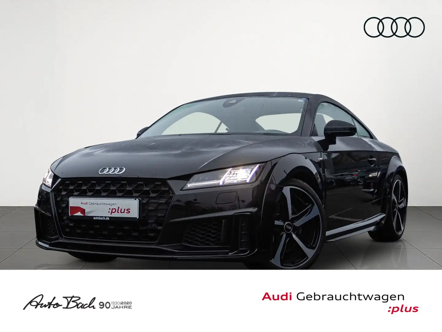 Audi TT S line 45TFSI Stronic Navi LED CarPlay Noir - 1