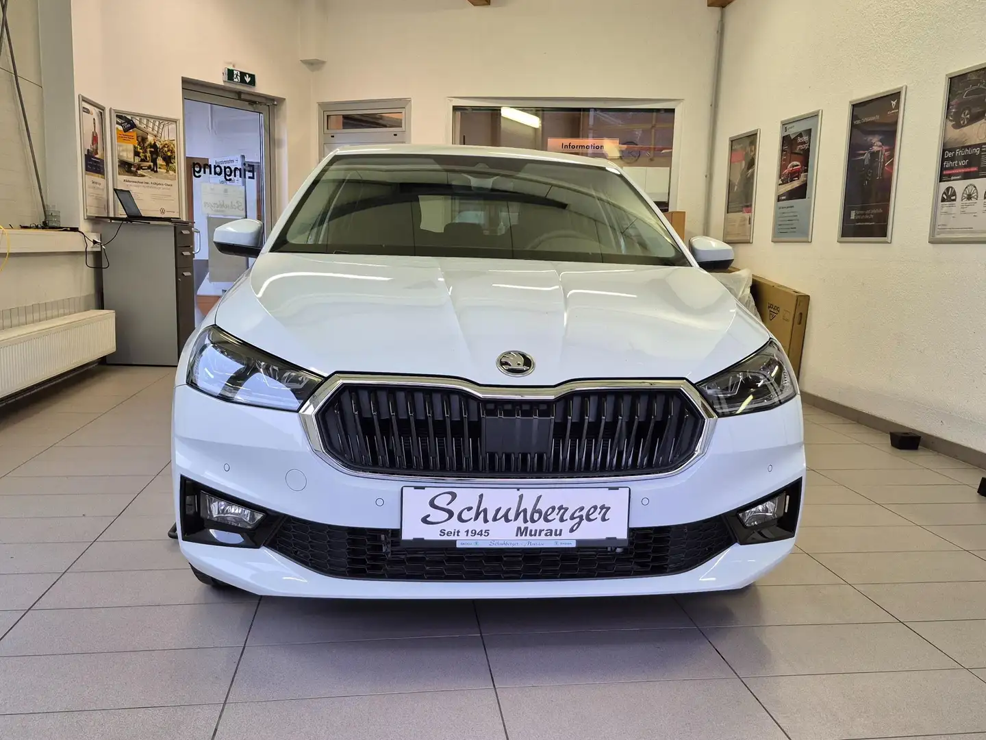 Skoda Fabia Selection Weiß - 2