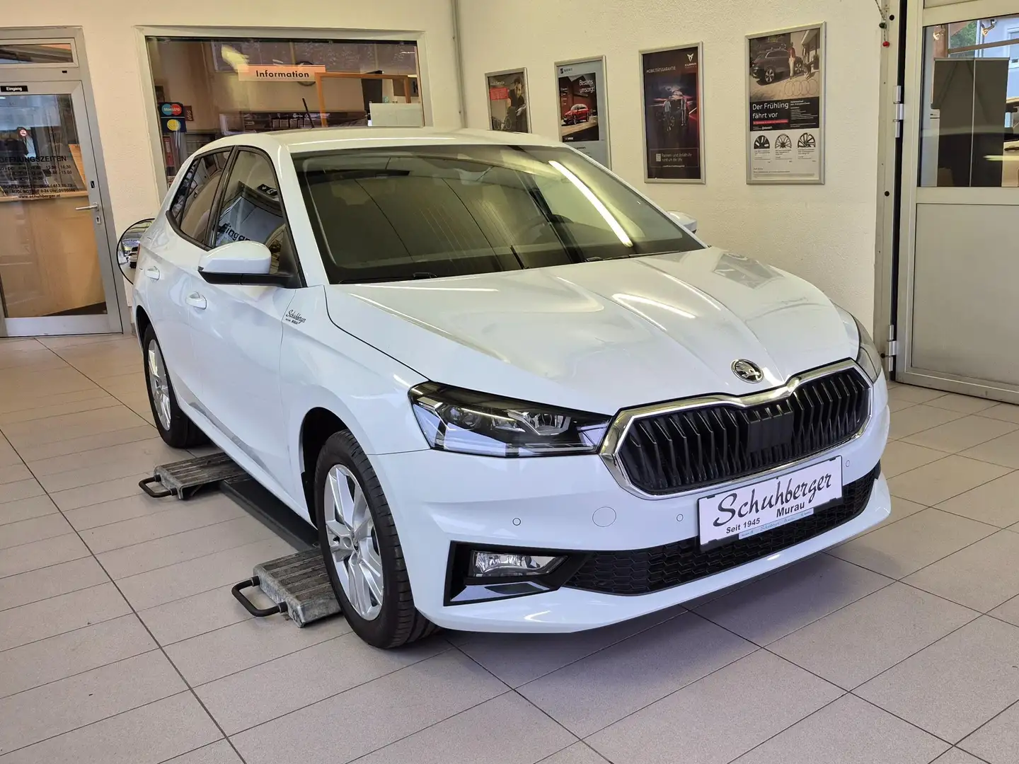 Skoda Fabia Selection Weiß - 1
