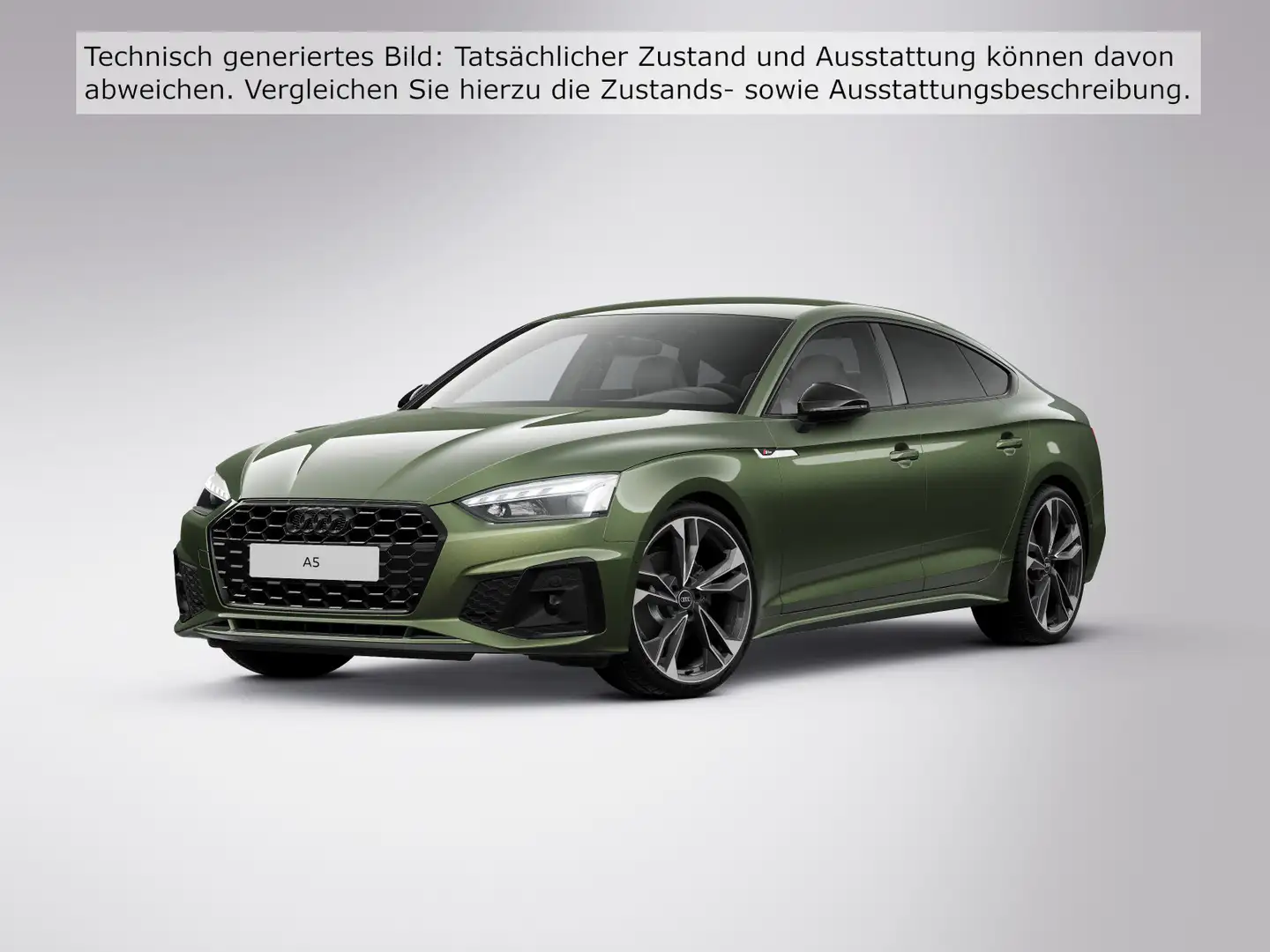 Audi A5 S line business 35 TFSI S tr. Grün - 2