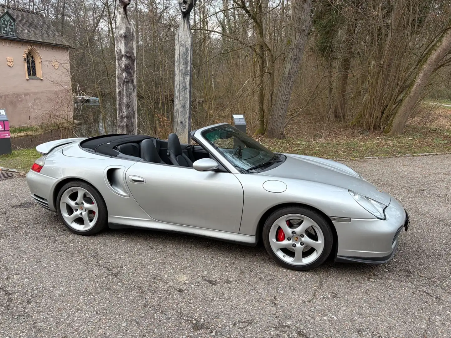 Porsche 996 Turbo Cabriolet TOPZUSTAND Plateado - 2