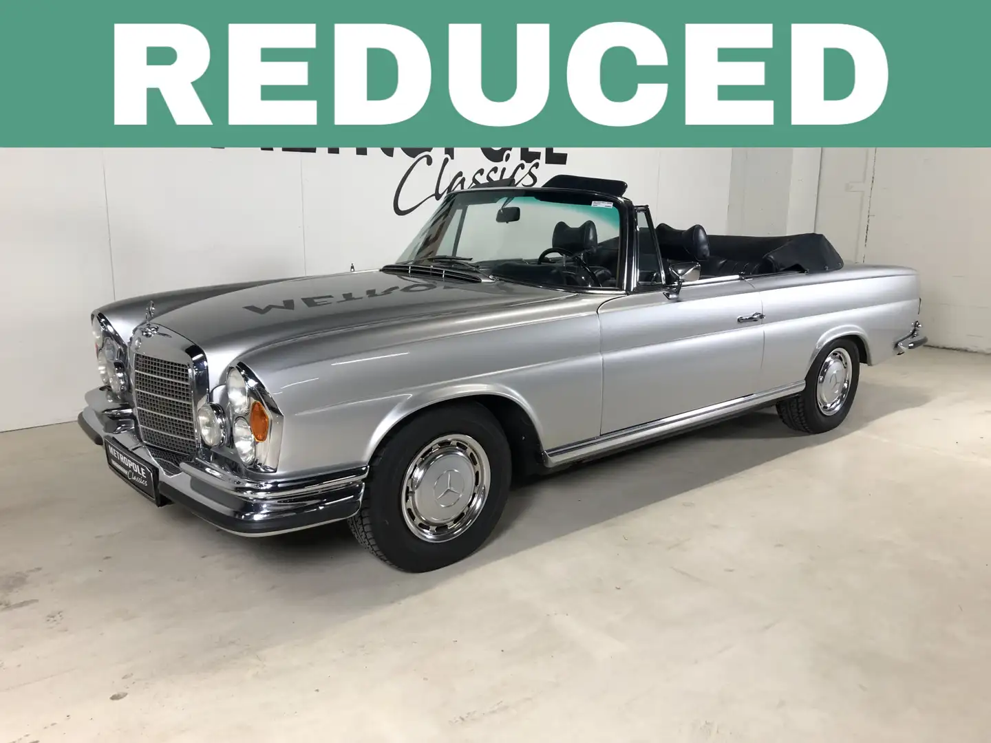 Mercedes-Benz 280 SE 3.5L Cabriolet OLD PRICE: € 285.000,- M0866 Argent - 1