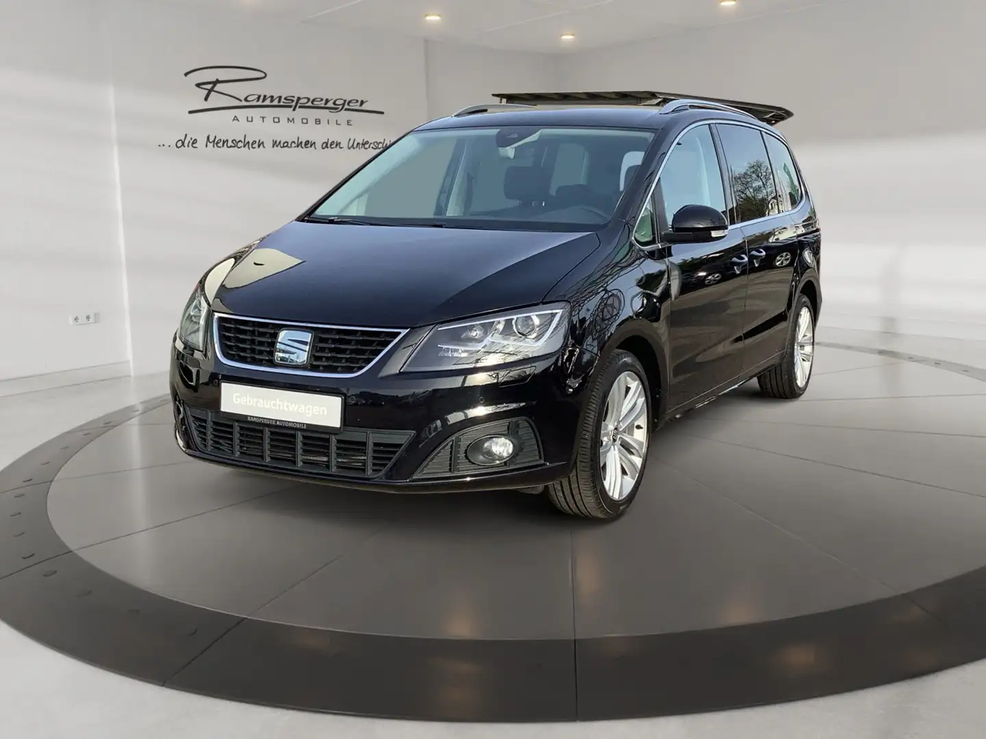 SEAT Alhambra 2.0 TDI DSG XCELLENCE 4Drive AHK Xenon Schwarz - 2