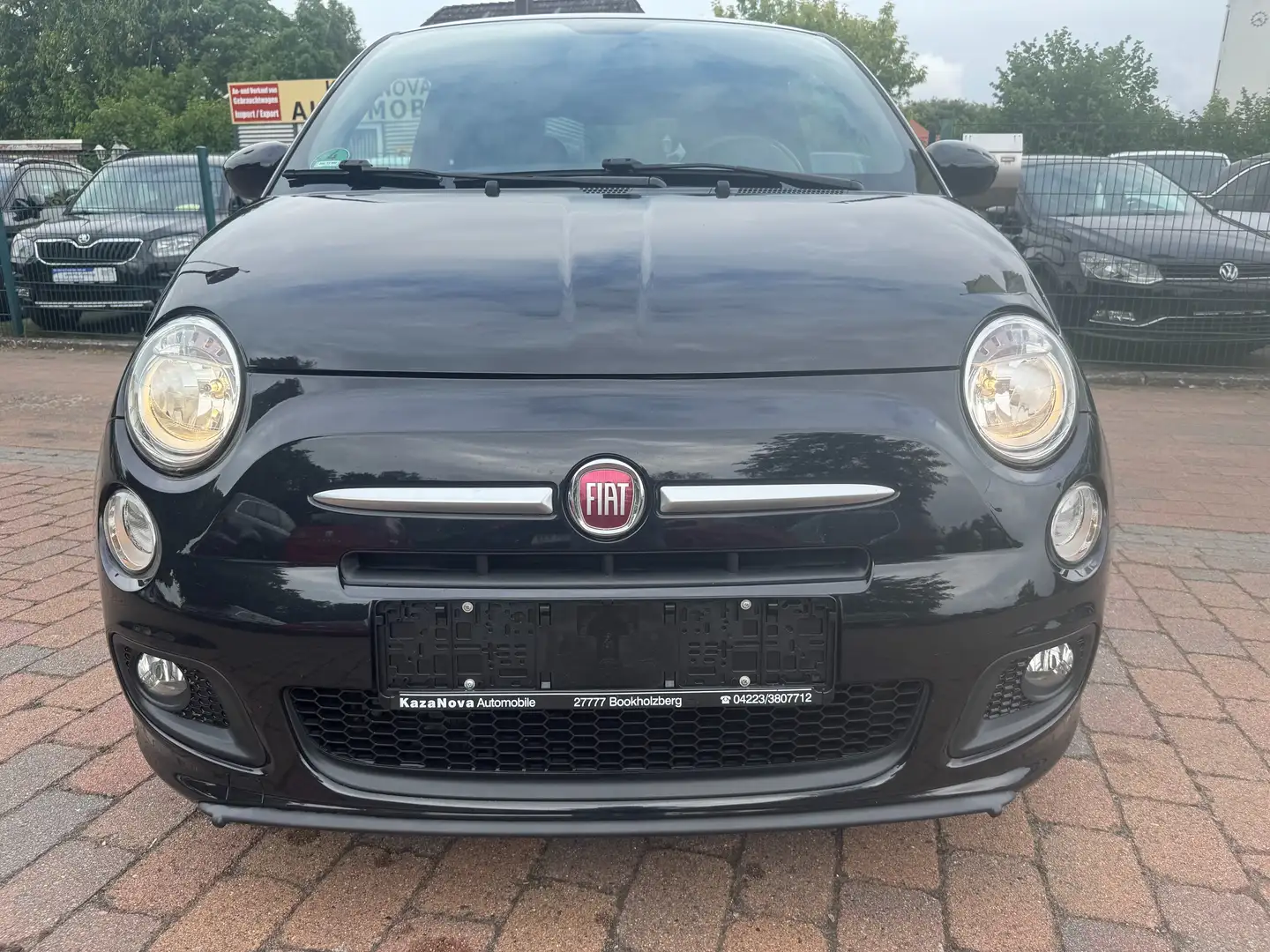 Fiat 500 S-Shzg+Einparkh+Klima Schwarz - 2