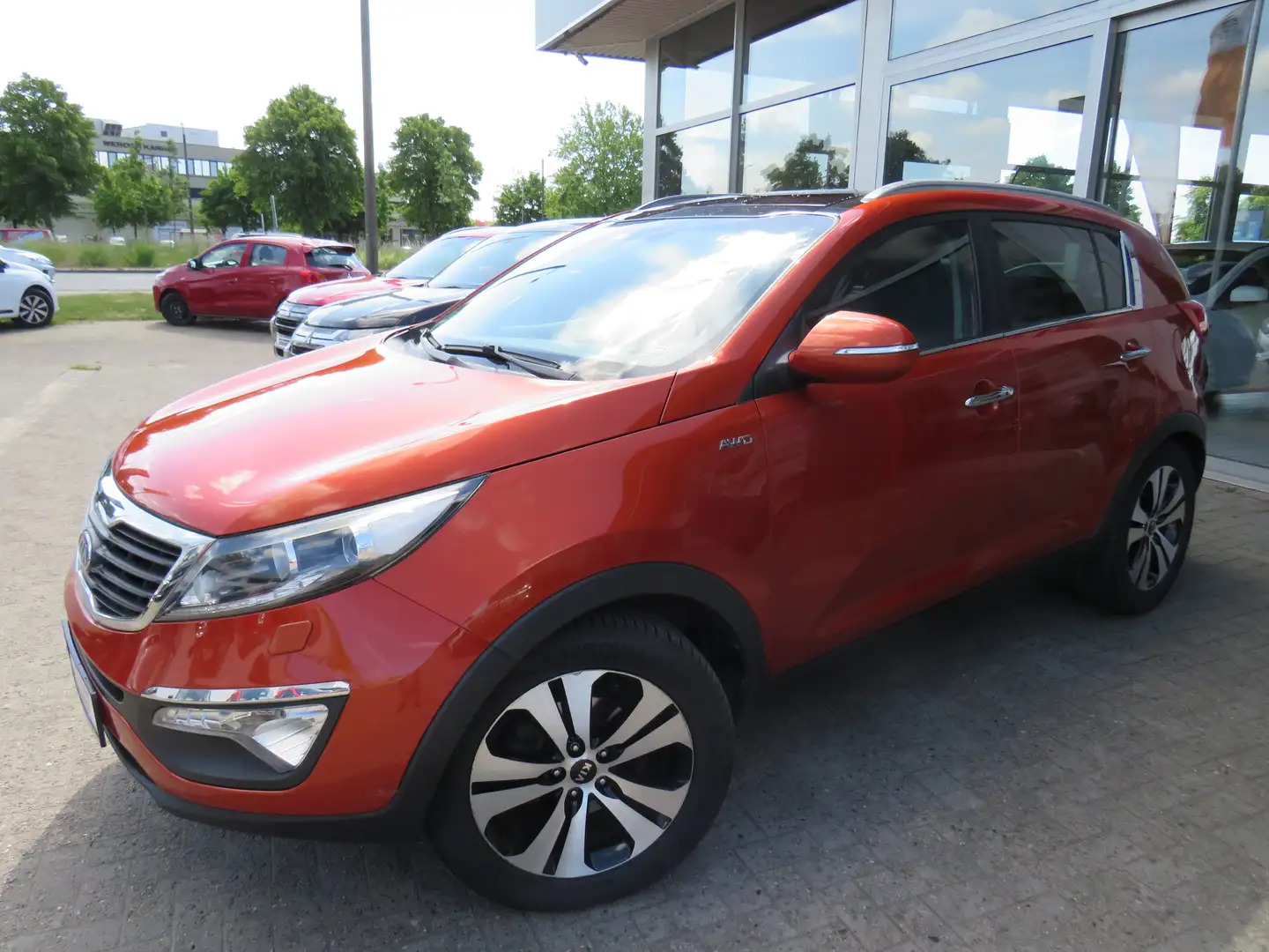 Kia Sportage Spirit 4WD Automatik Orange - 2