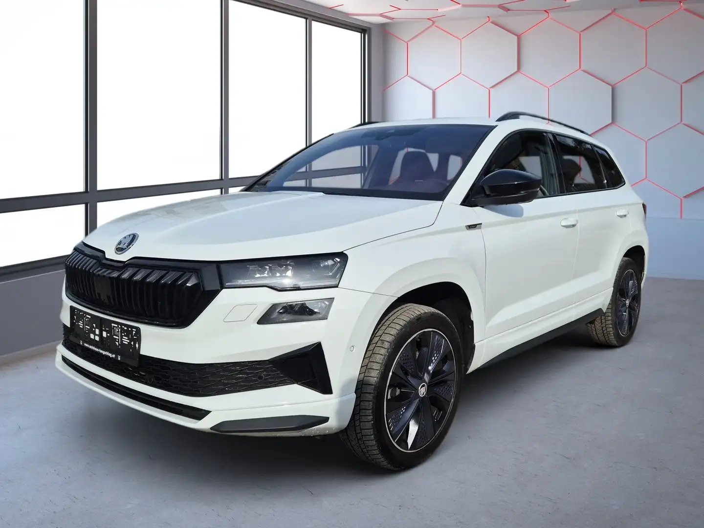 Skoda Karoq 4x4 SPORTLINE TDI Weiß - 1