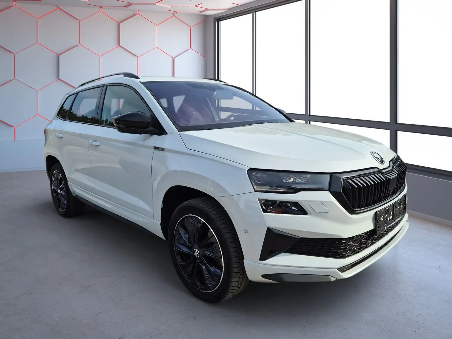 Skoda Karoq 4x4 SPORTLINE TDI Weiß - 2