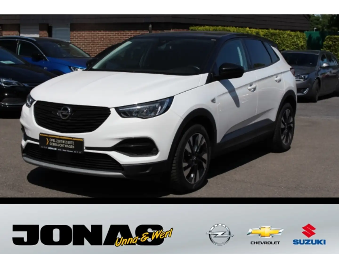 Opel Grandland X 1.6T Elegance Park&Go NAVI DAB+ Blanc - 1
