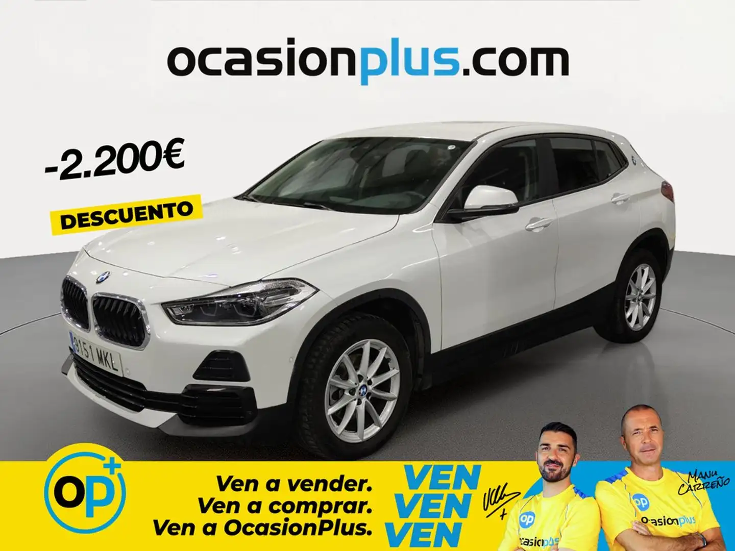 BMW X2 sDrive 18dA Blanco - 1