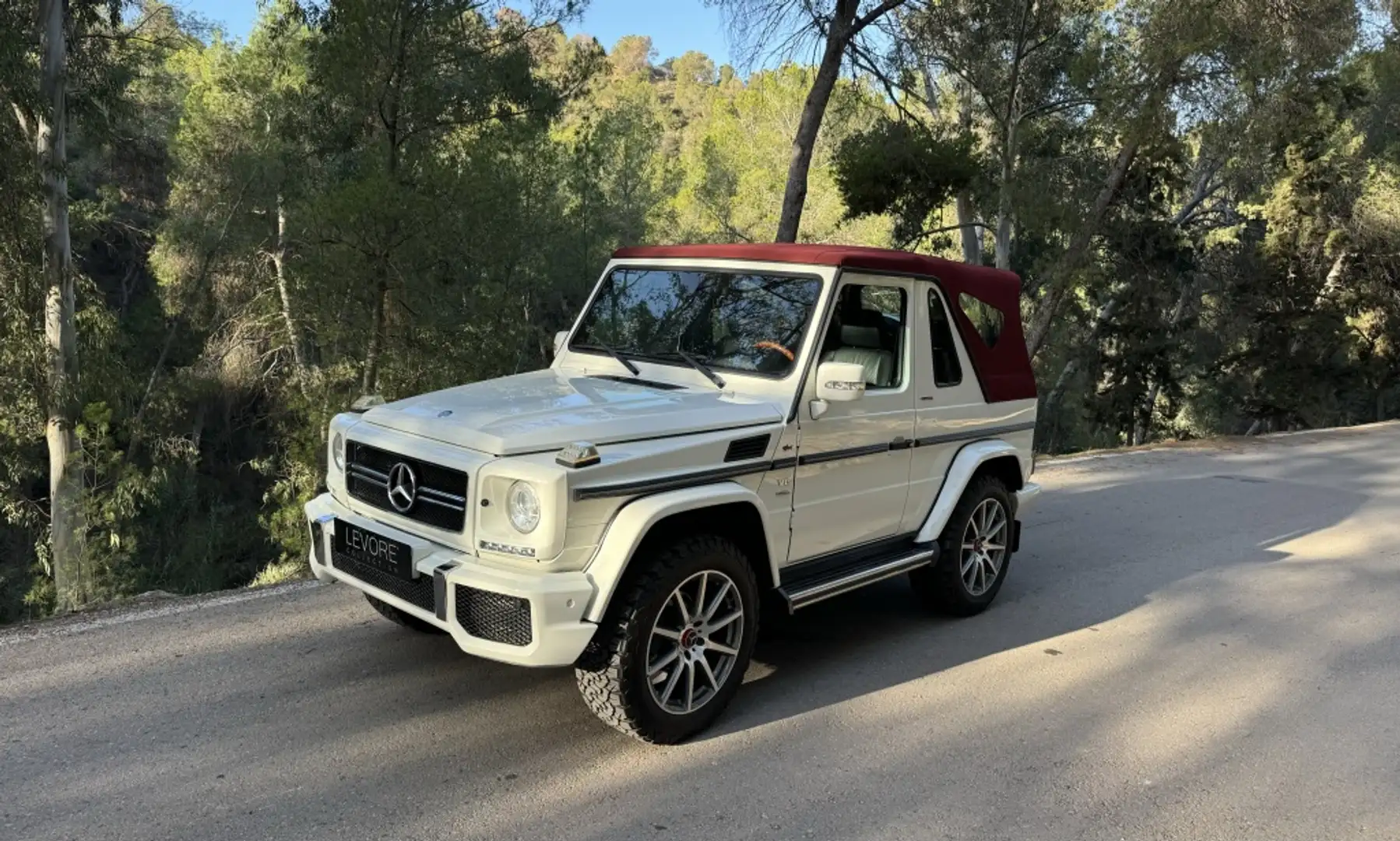 Mercedes-Benz G 500 Cabrio Aut. Bílá - 2