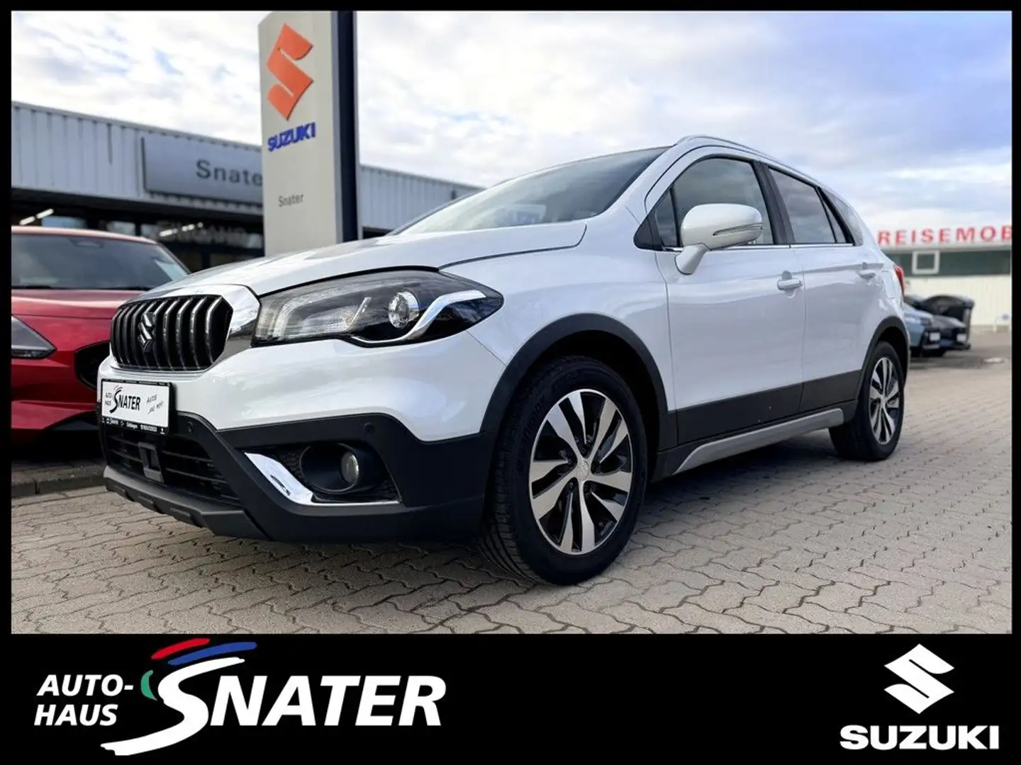 Suzuki S-CROSS 1.4 COMFORT+ ALLGRIP AUTOMATIK | AHK Blanc - 1
