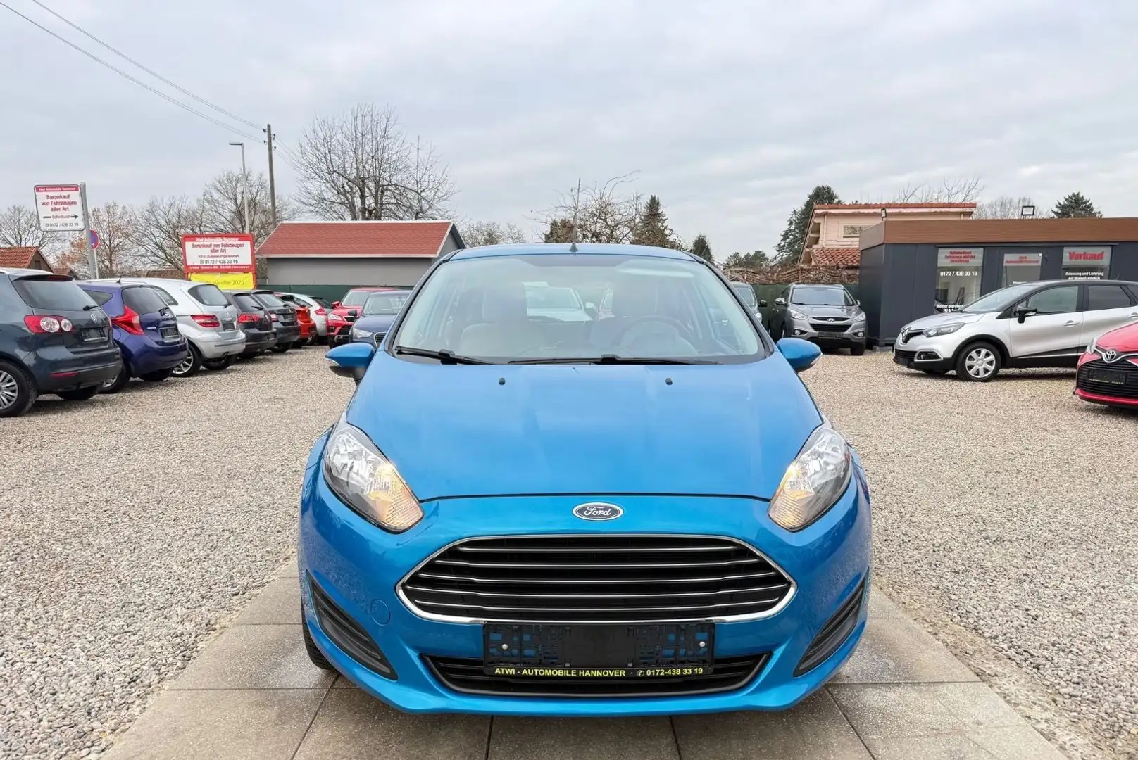 Ford Fiesta Style Sportsitze Sportpaket Sport Lenkrad Blau - 2