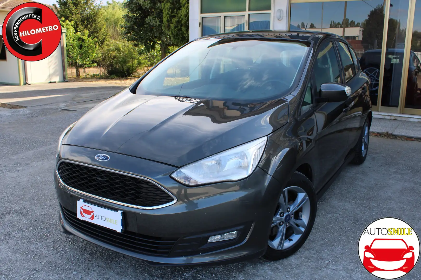 Ford C-Max 1.5 tdci120CV Powershift Start&Stop Business Gris - 2