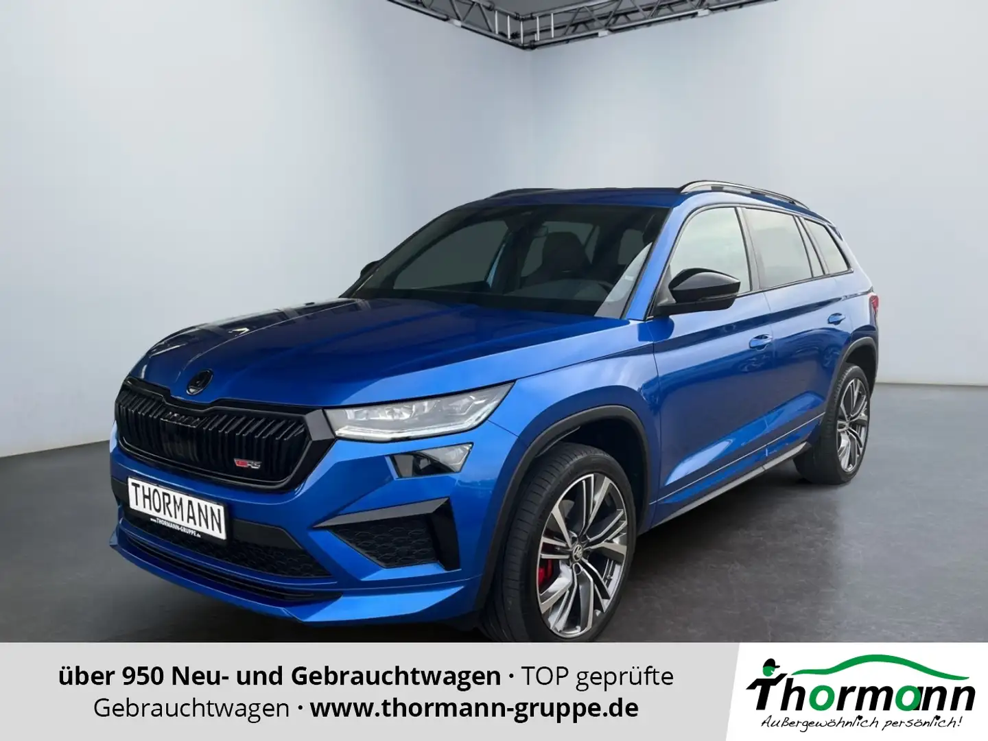 Skoda Kodiaq 2.0 TSI RS 2xKlima ACC AUT Akustikglas LM Bleu - 1