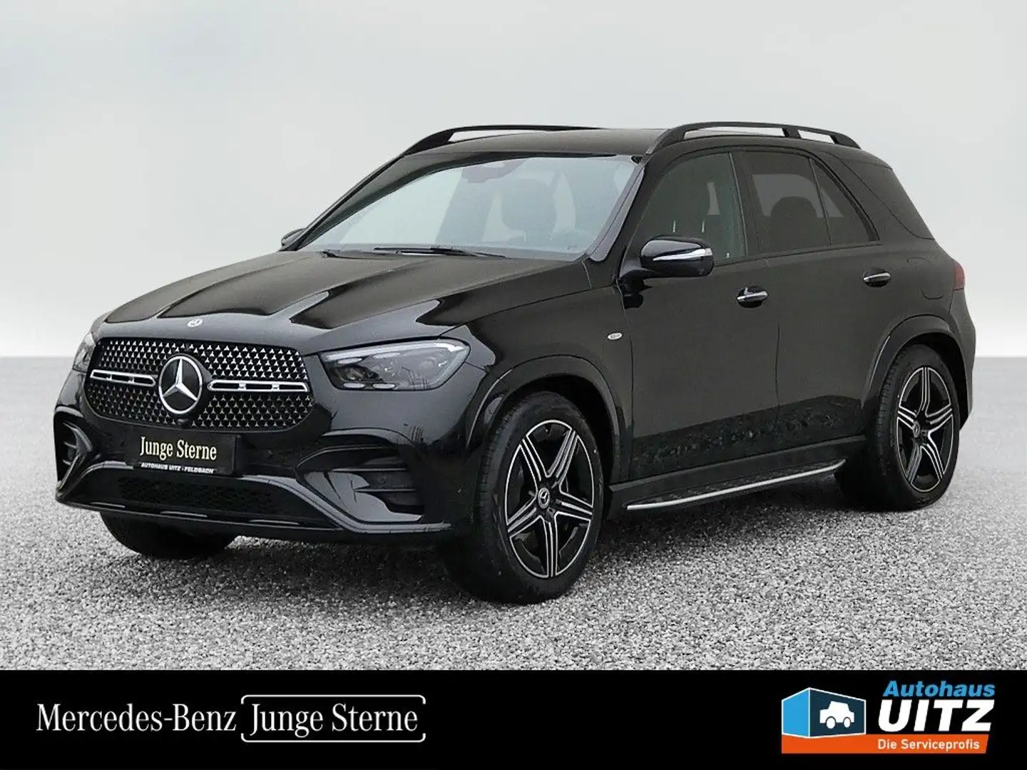 Mercedes-Benz GLE 350 de 4M AMG +Burm+MBeam+360°+Night+AHK Schwarz - 1