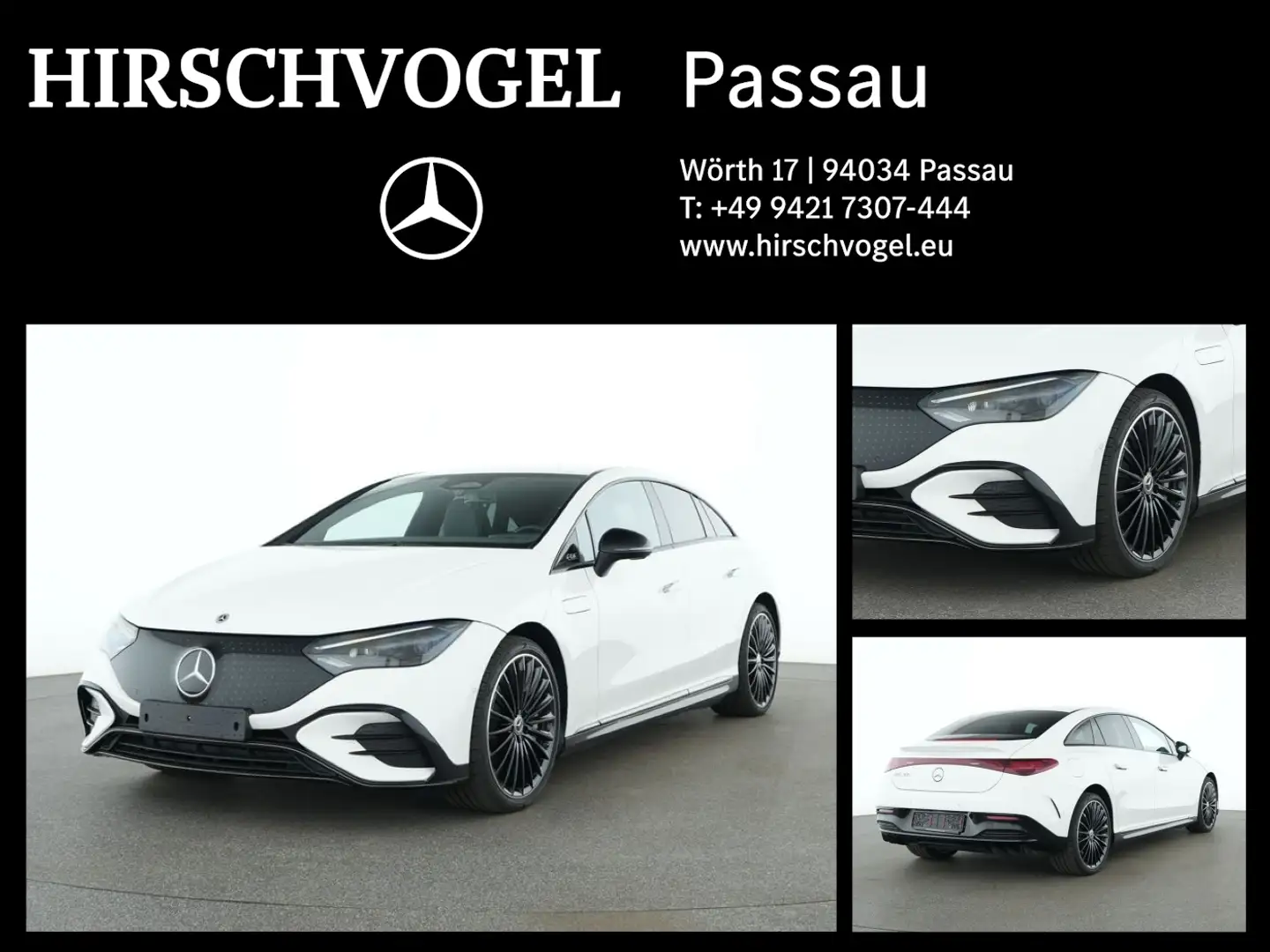 Mercedes-Benz EQE 300 AMG-Line+Night+AIRMATIC+Burmest+Memory-P White - 1