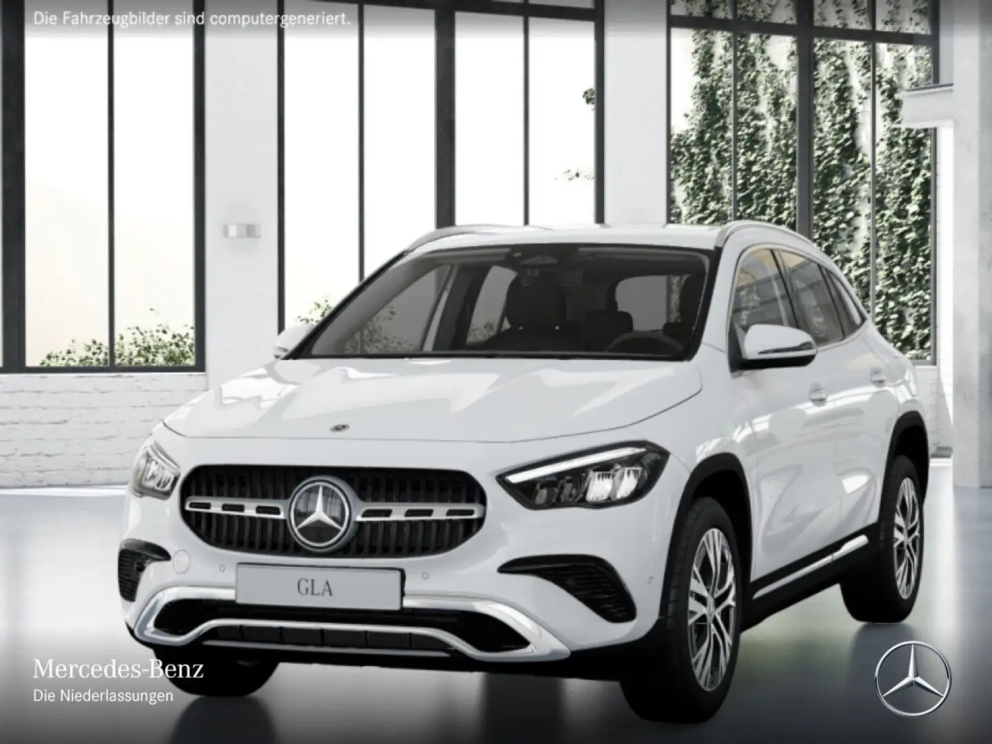 Mercedes-Benz GLA 180 PROGRESSIVE+LED+KAMERA+TOTW+KEYLESS+7G Weiß - 2