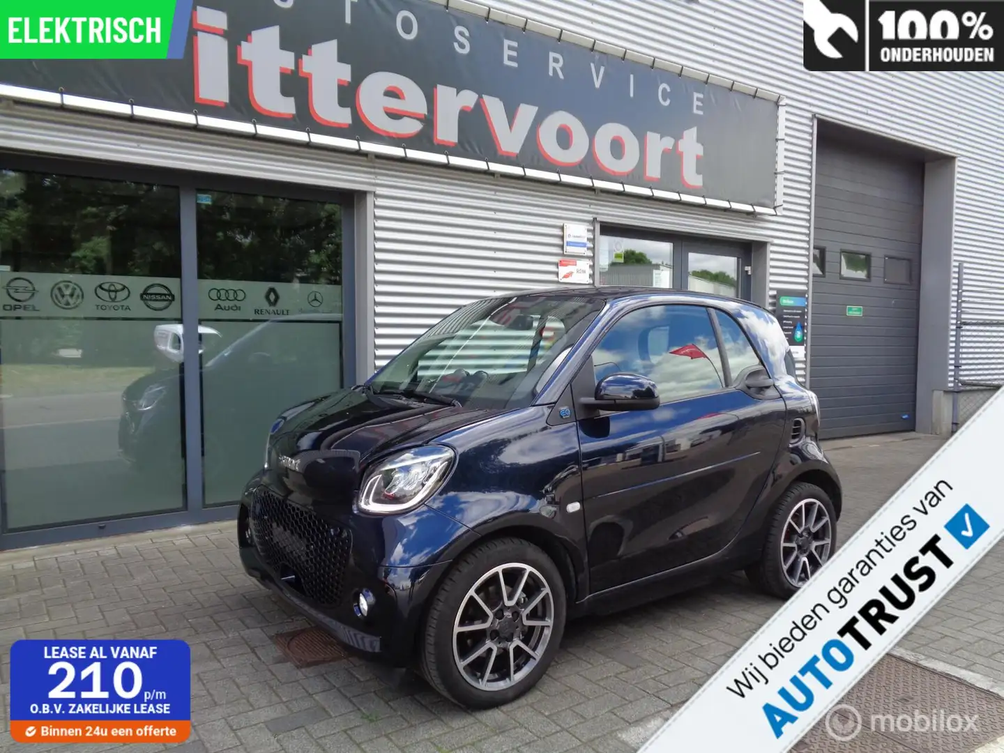 smart forTwo EQ Comfort PLUS 18 kWh Blauw - 1