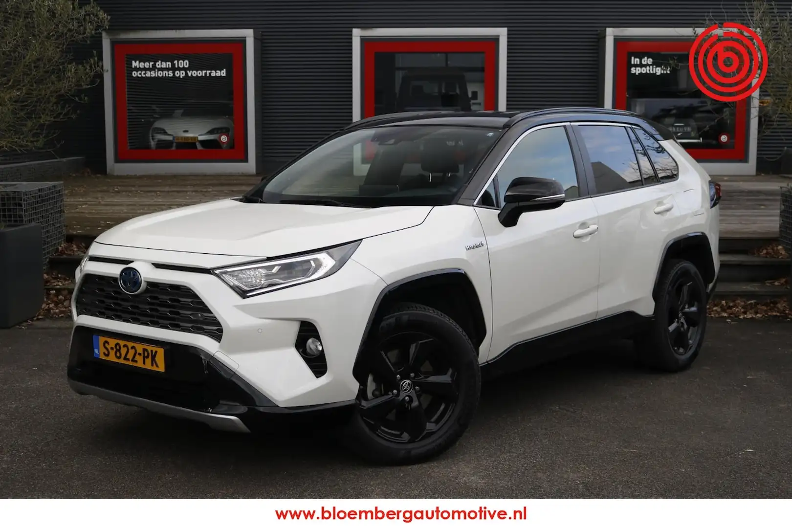 Toyota RAV 4 2.5 Hybrid Bi-Tone JBL Blanc - 1