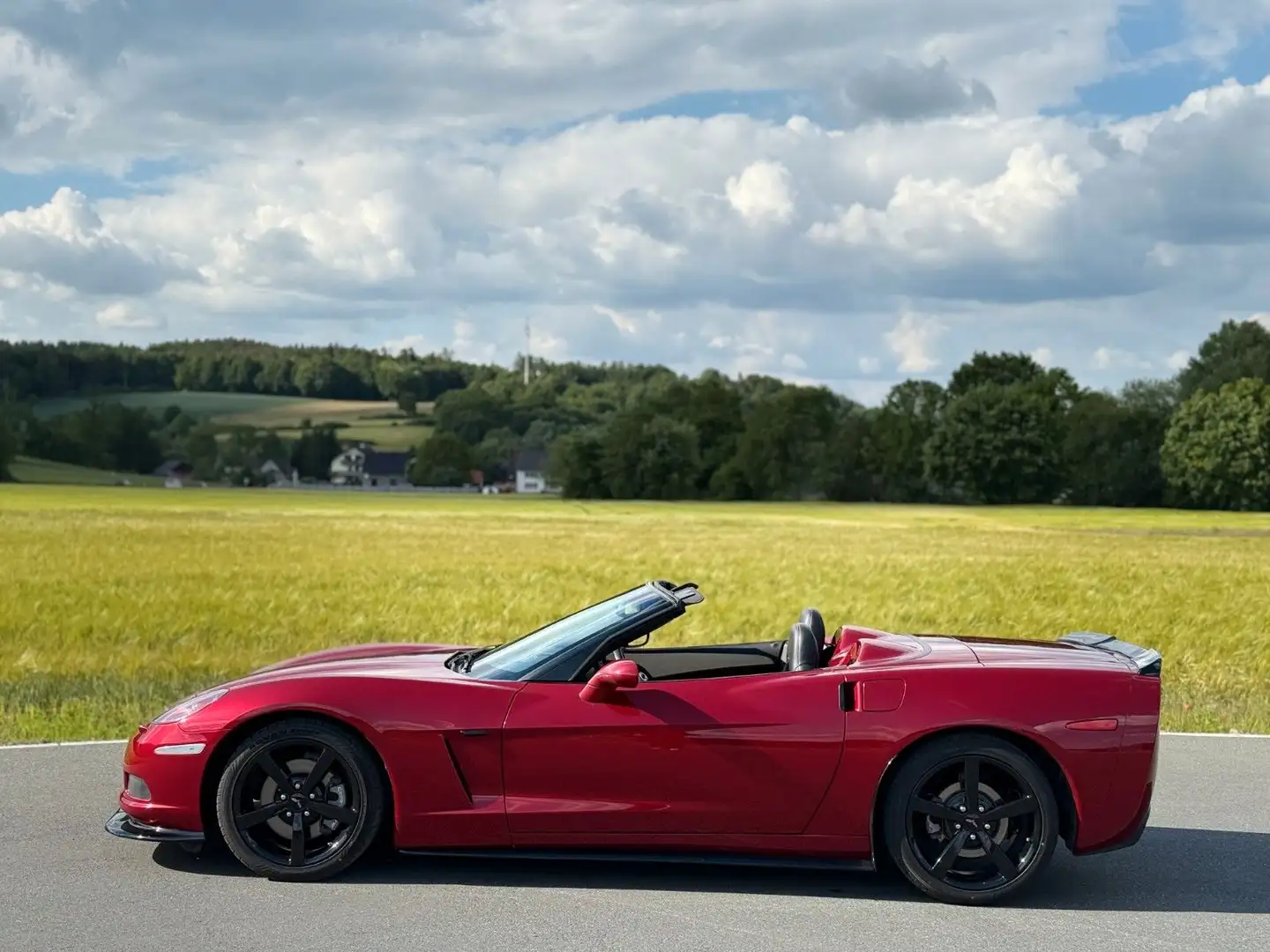 Corvette C6 LS3 V8 3LT Cabrio Rot - 1