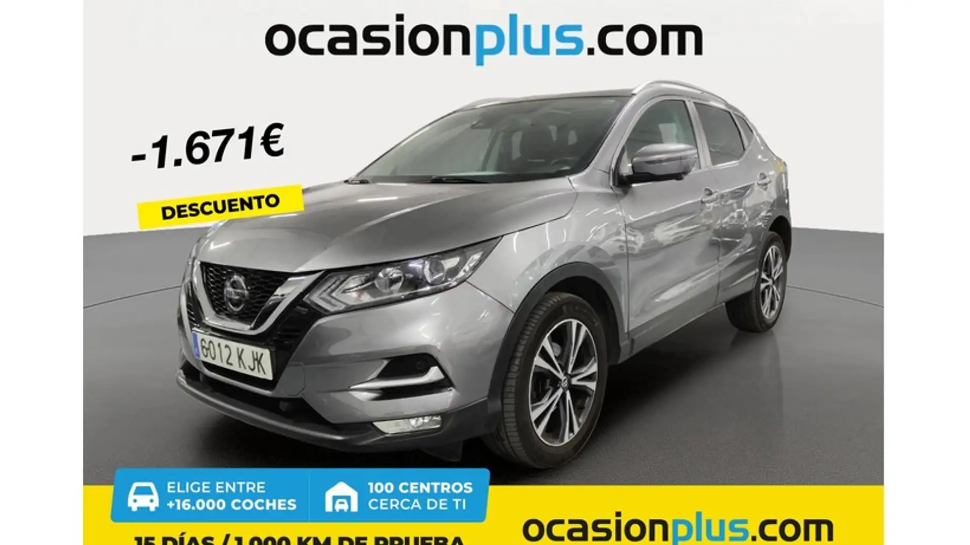 Nissan Qashqai 1.2 DIG-T N-Connecta 4x2 XTronic Gris - 1
