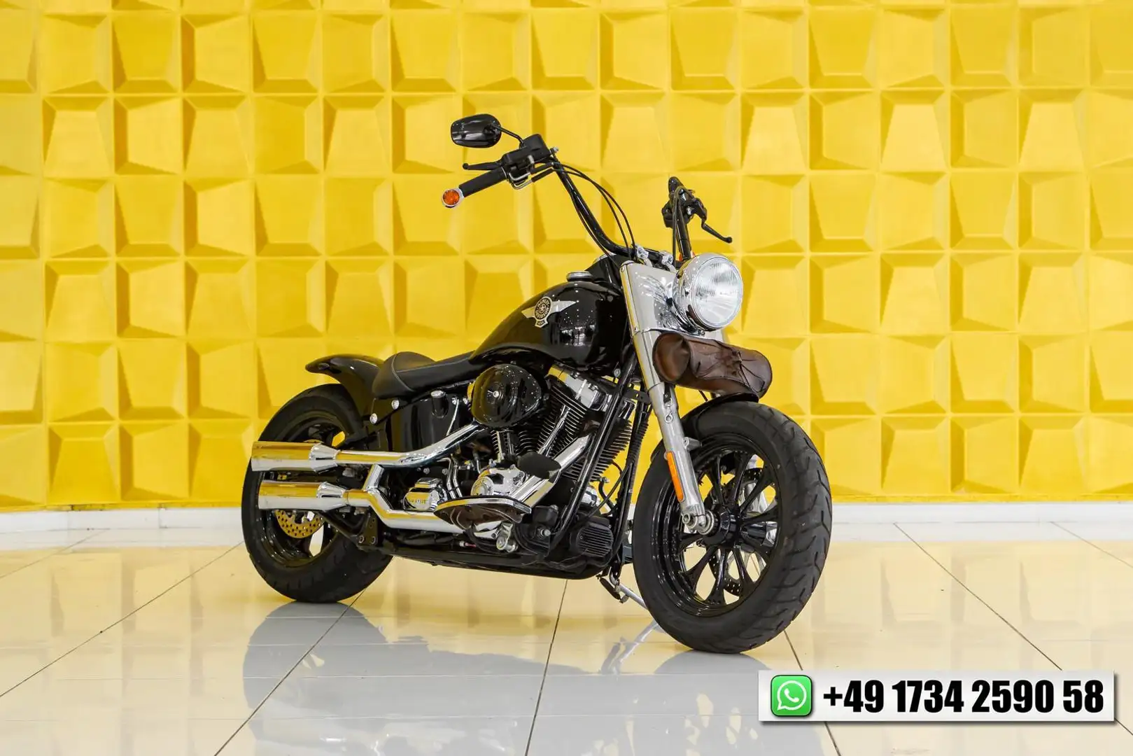 Harley-Davidson Fat Boy *CUSTOM* Negru - 1