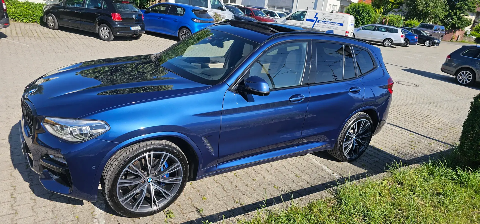 BMW X3 X3*M40d*HUD*PANO*LED*ACC*AHK*Sthz*H&K*Mega-Voll* Bleu - 2