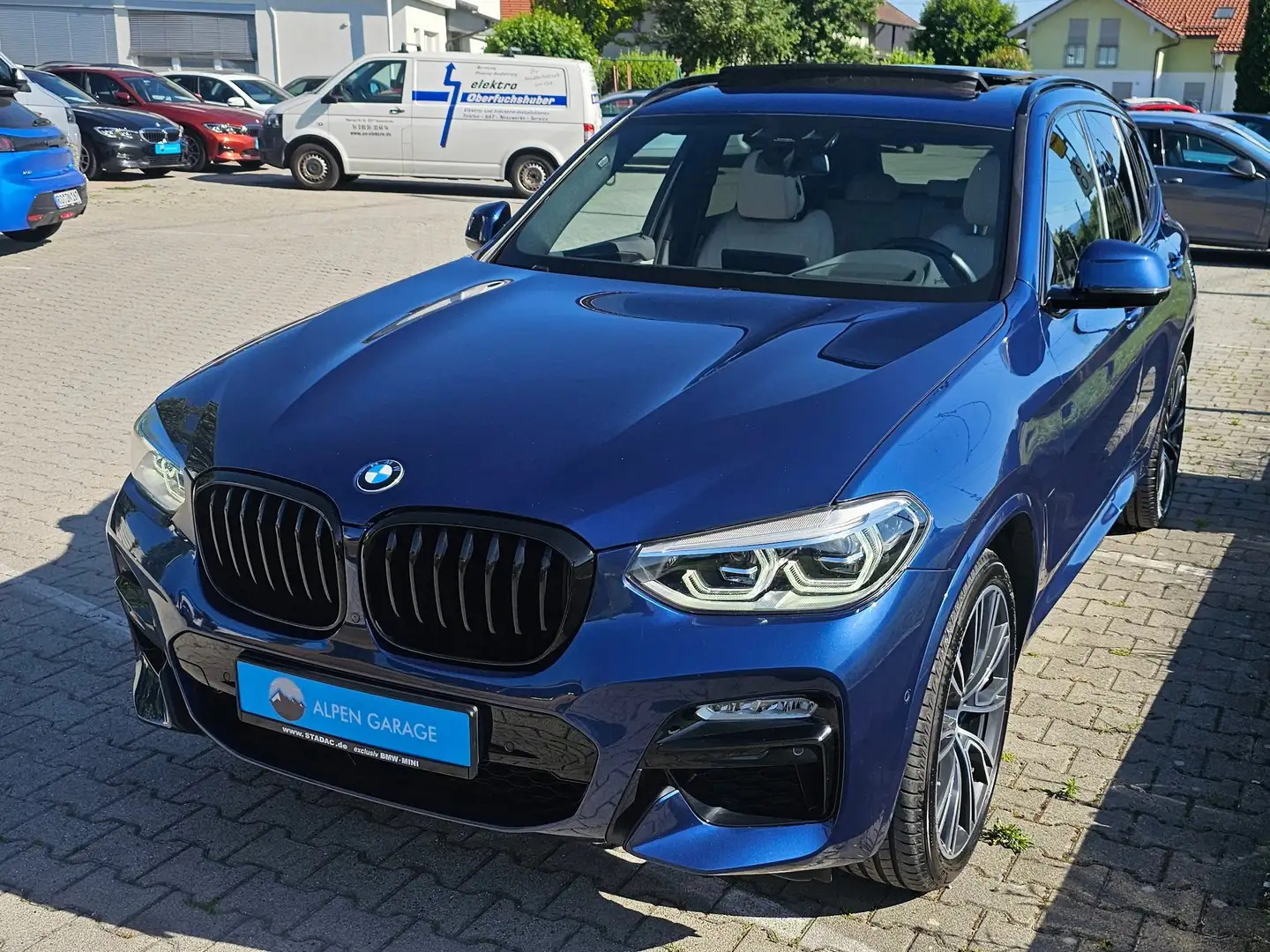 BMW X3 X3*M40d*HUD*PANO*LED*ACC*AHK*Sthz*H&K*Mega-Voll* Bleu - 1