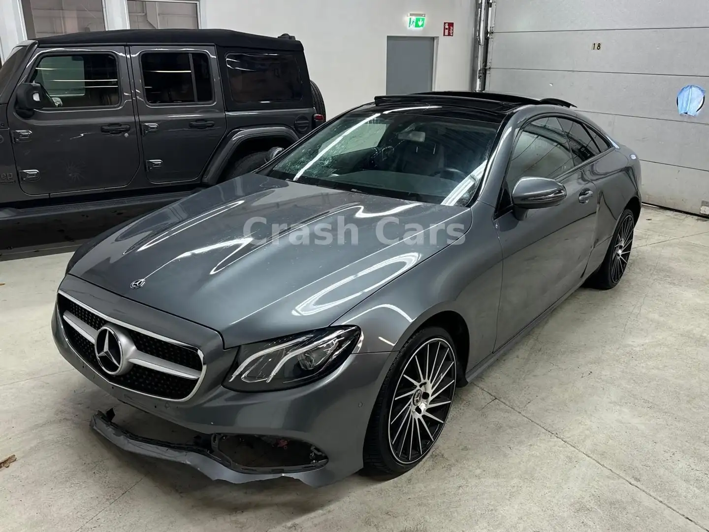 Mercedes-Benz E 220 d 9G-Tr. Coupe*LED*Pano*Burmester*Sitz-Klim Grijs - 2