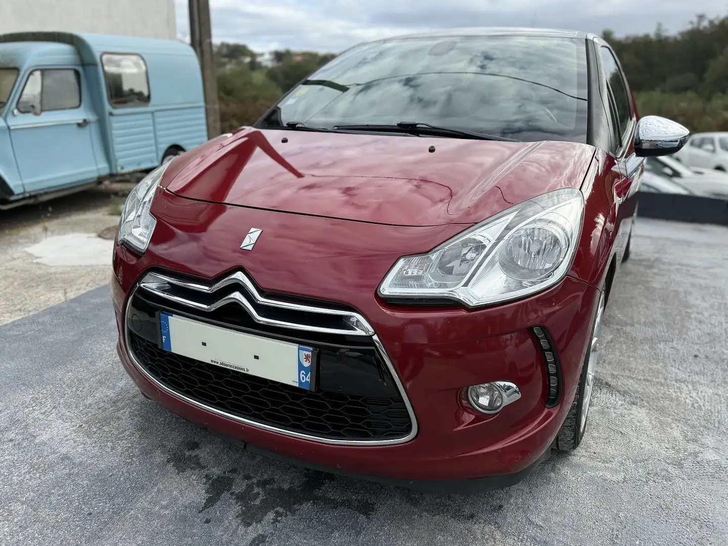Citroen DS3 1.6 E-HDI115 SPORT CHIC Rouge - 2