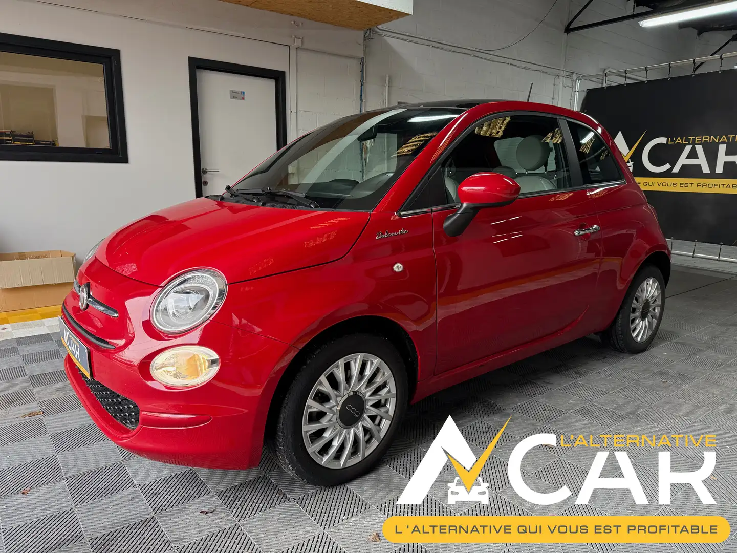 Fiat 500 500 1.0i MHEV Dolcevita (Top) - GARANTIE 12M Rouge - 1