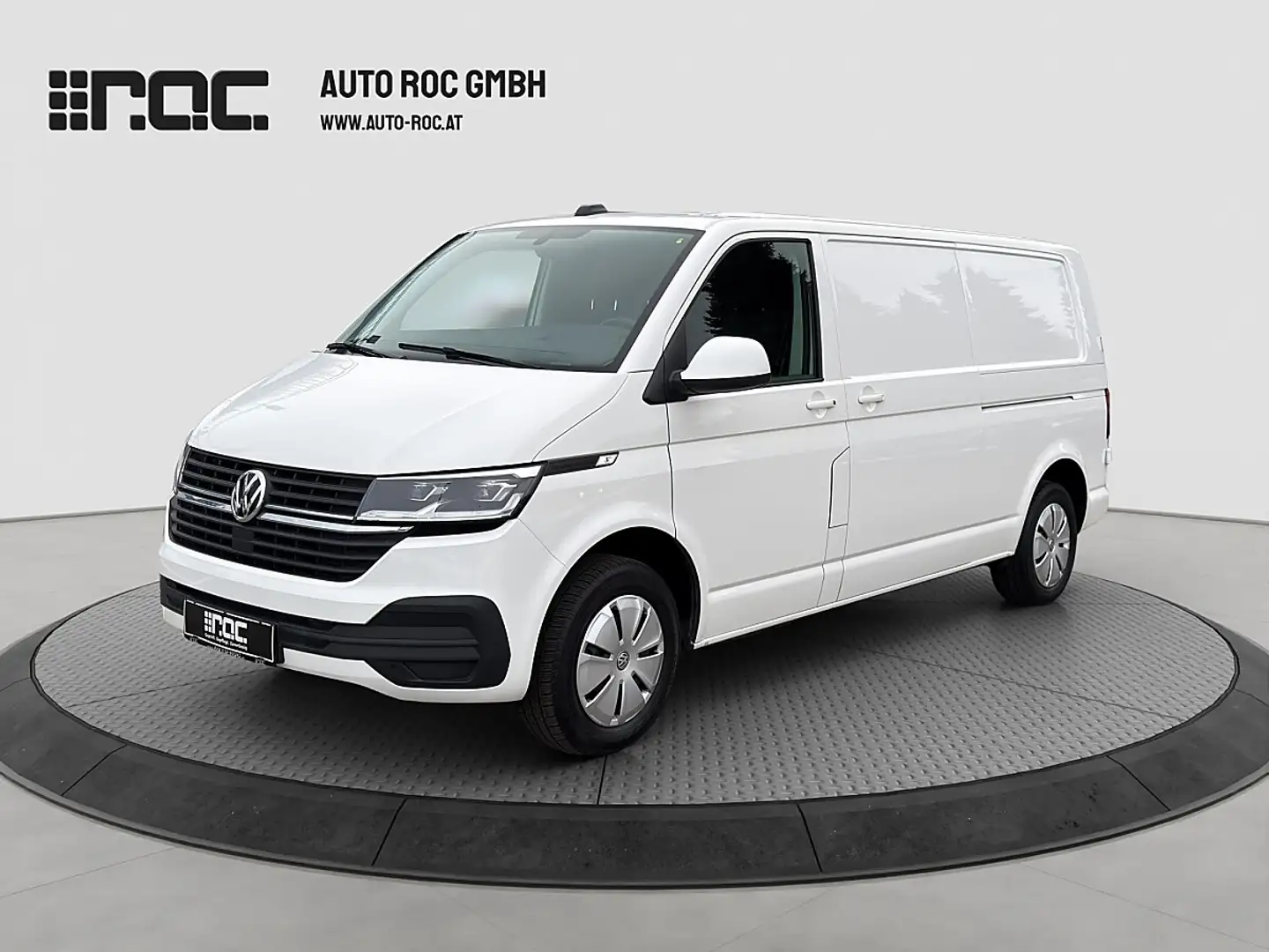 Volkswagen T6.1 Transporter LR 2.0 TDI DSG LED/Kamera/AppConnect/AHK/STH/uvm Blanc - 1