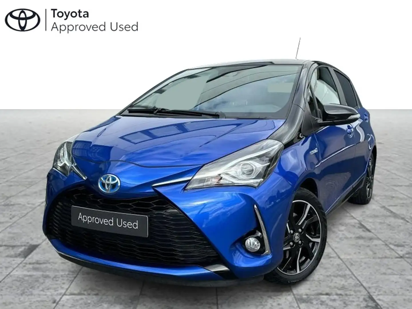 Toyota Yaris Two-Tone Bleu - 1
