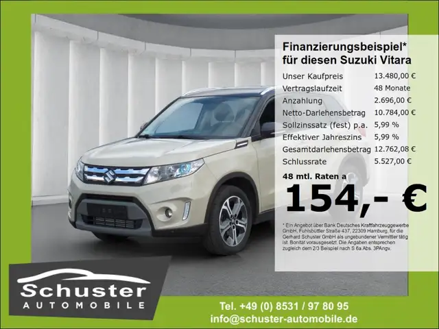 Suzuki Vitara 4x4 1.6D*Autom AHK Panodach R-Kam Navi