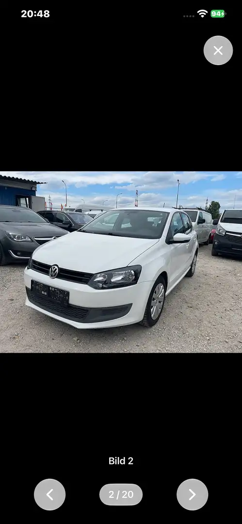 Volkswagen Polo R WRC VW Polo Trendline 1,2 TDI DPF Limousine Weiß - 2