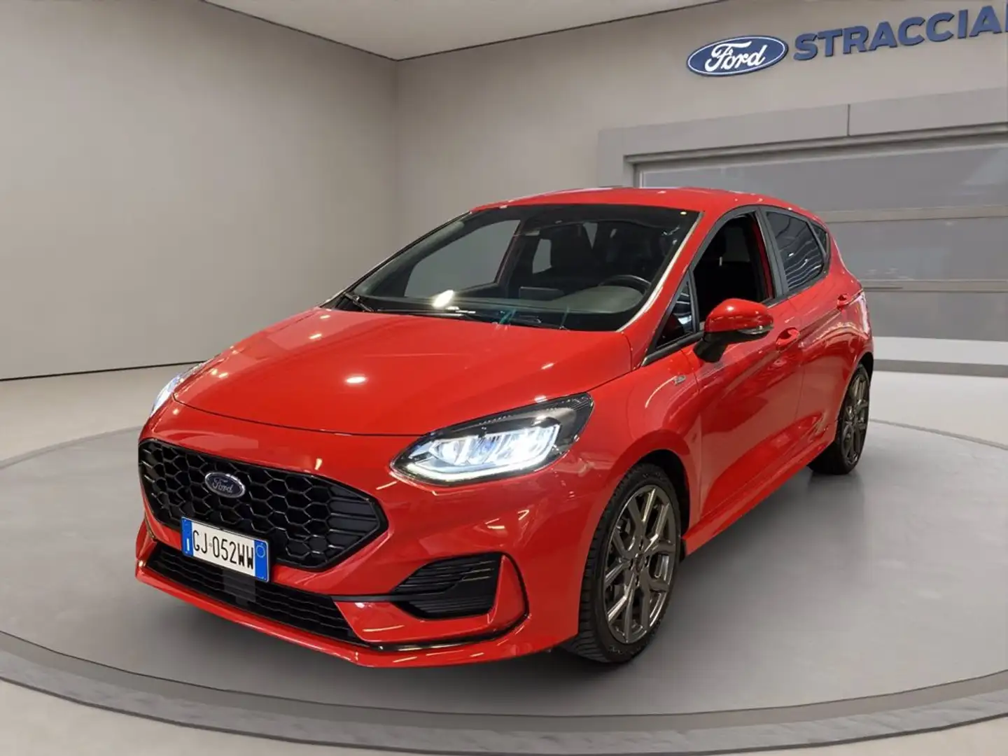 Ford Fiesta 5p 1.0 ecoboost h ST-Line 125cv Rosso - 1