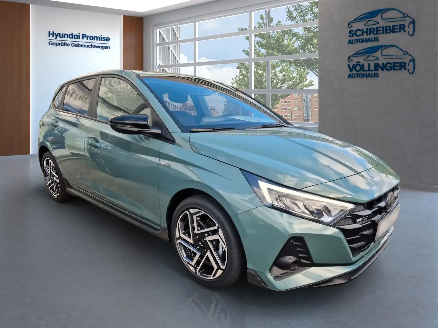 Hyundai i20 N Line 7-DCT/Navi/Sitzh./Kamera Schwarz - 2