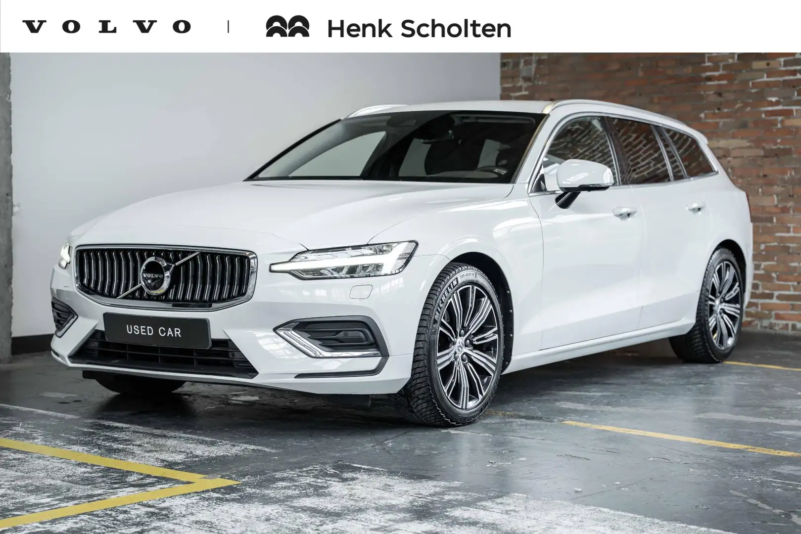 Volvo V60 2.0 T5 Inscription | Dealeronderhouden | 360° park Wit - 1