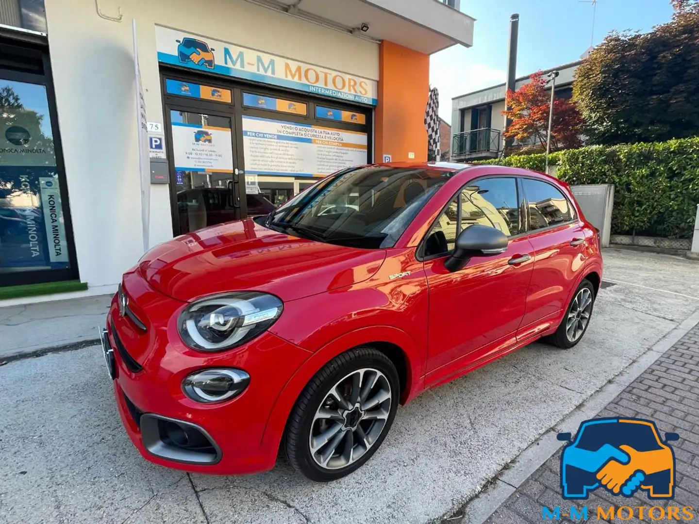 Fiat 500X 1.6 Sport Neo Pat. in proM-Mo Rosso - 1
