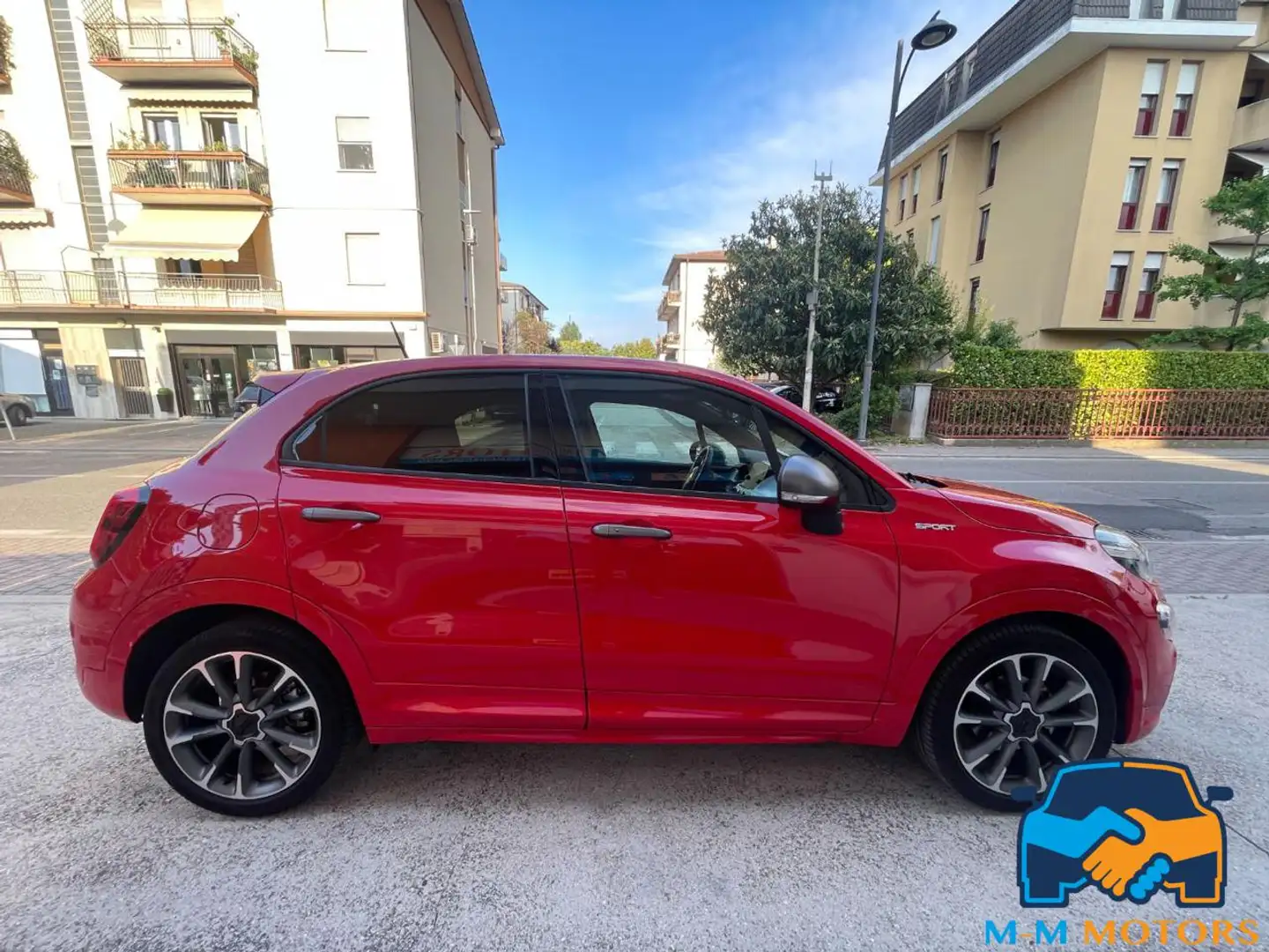 Fiat 500X 1.6 Sport Neo Pat. in proM-Mo Rosso - 2